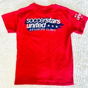 Boys SUPER SOCCER STARS Advanced Clinic T-Shirt SZ S